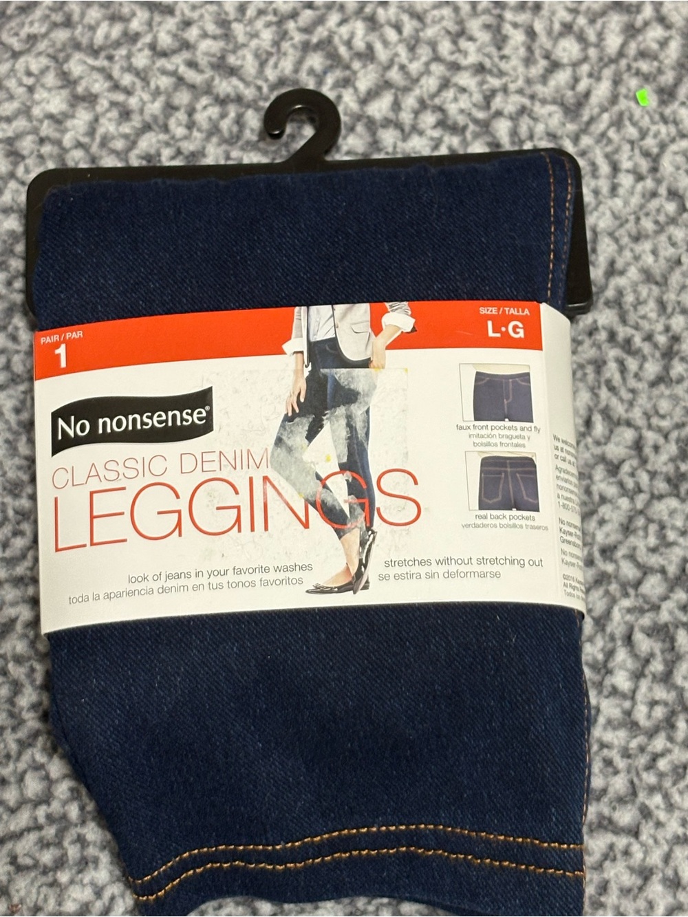 No nonsense Classic Denim Jeggings - Dark Blue